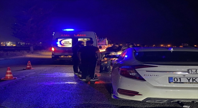 Adana’da zincirleme trafik kazasında 2 kişi yaralandı