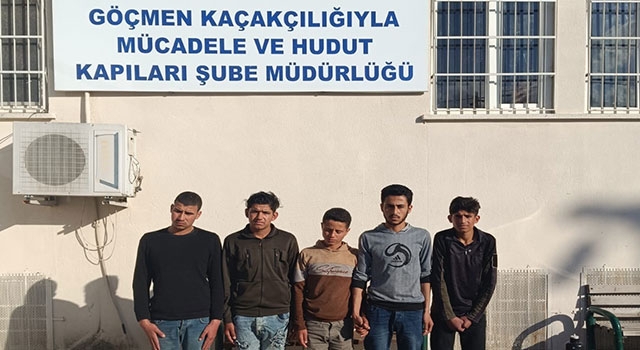 Hatay’da 6 düzensiz göçmen yakalandı