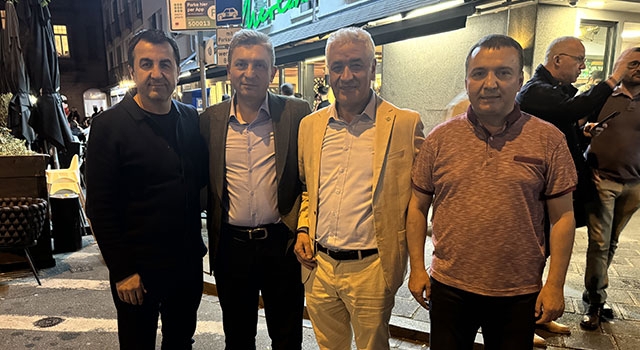 Antalyalı gazeteciler, Nürnberg’de Bavyera eyaleti SPD Milletvekili Arif Taşdelen ile buluştu