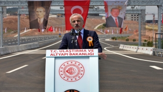 Ulaştırma ve Altyapı Bakanı Uraloğlu, Osmaniye’de Batı Kavşağı açılışında konuştu: