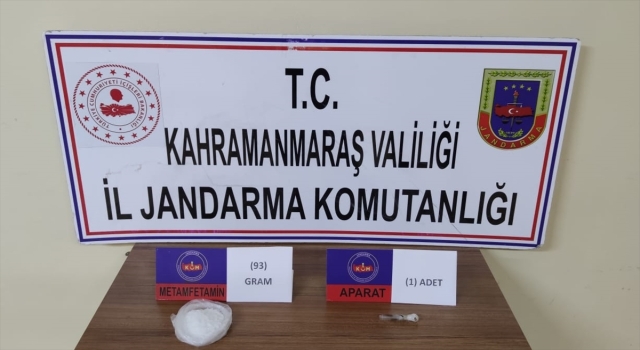 Kahramanmaraş’ta düzenlenen uyuşturucu operasyonunda 1 şüpheli yakalandı