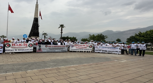 Adana, Mersin, Hatay ve Osmaniye’de 1 Mayıs Emek ve Dayanışma Günü kutlandı