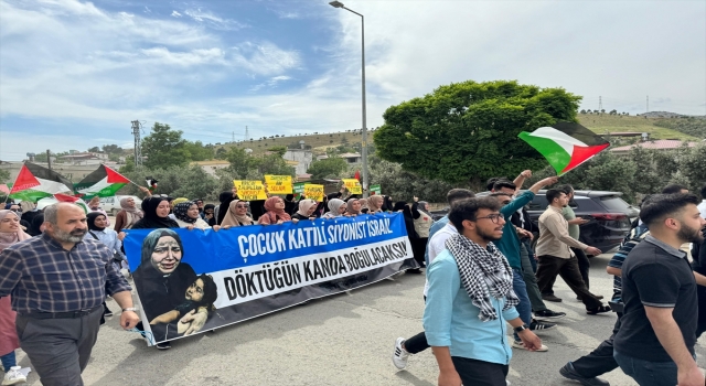 Kahramanmaraş’ta üniversite öğrencileri İsrail’in Gazze’ye yönelik saldırılarını protesto etti