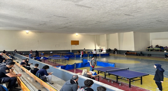 Dörtyol’da masa tenisi turnuvası düzenlendi