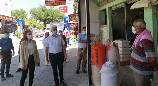 Sumbas’ta covid-19 denetimleri sürüyor