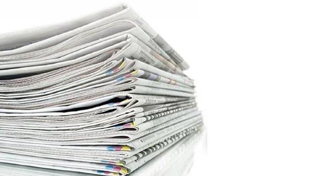 Tüm ulusal ve yerel gazeteler için index sayfası