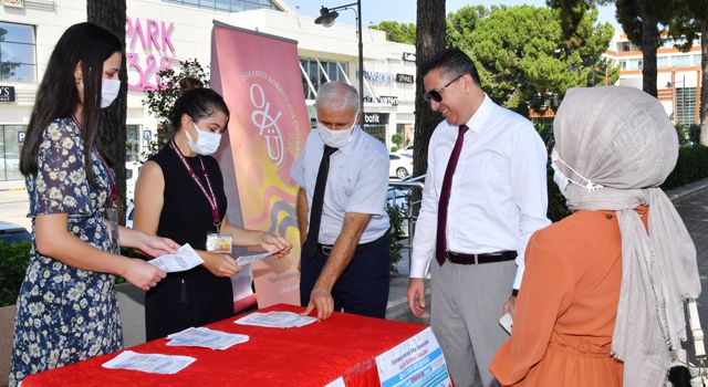OKÜ Sağlık Bilimleri, Aşı bilgilendirme stantları açtı