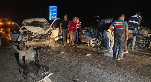 Osmaniye’de otomobil ile hafif ticari araç çarpıştı: 1 ölü