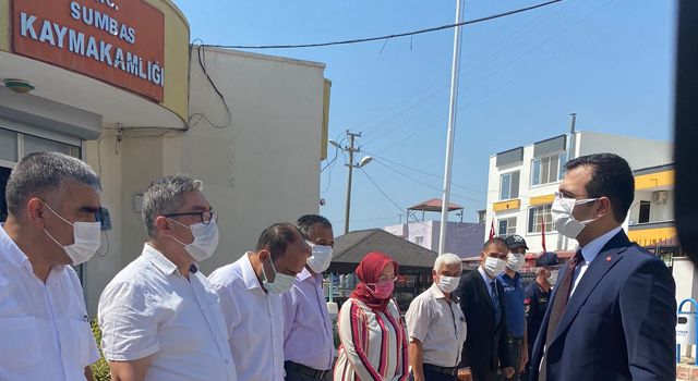 Sumbas Kaymakamı Taşkıran göreve başladı