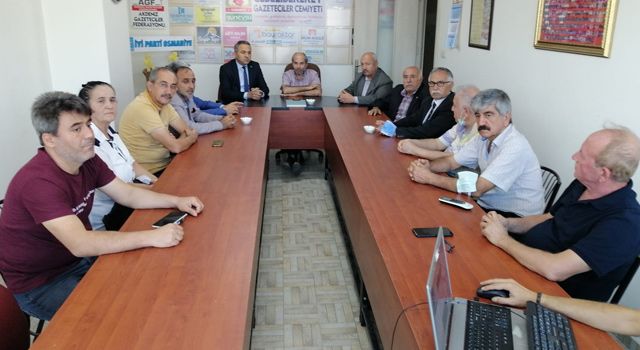 İyi Parti’den Cebelibereket Gazeteciler Cemiyeti’ne ziyaret