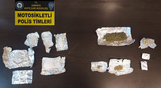 Polisten kaçan sürücüden silah ve uyuşturucu çıktı