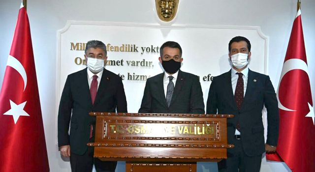 Bakan Pakdemirli, Vali Yılmaz’ı ziyaret etti