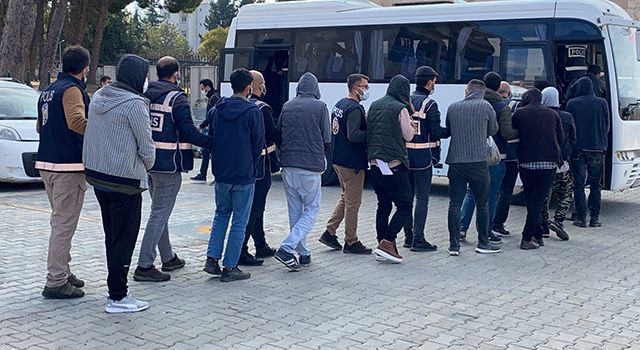 Osmaniye merkezli 3 ilde 'torbacı' operasyonunda 18 tutuklu