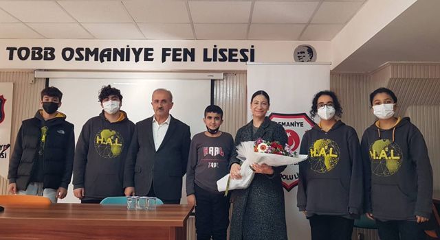 OKÜ Öğretim üyesi, Lise öğrencileriyle buluştu