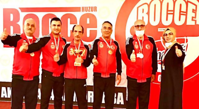 Osmaniye Huzurevi Bocce’de Türkiye Şampiyonu oldu