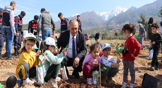 Düziçi’nde fidan dikme etkinliği düzenlendi