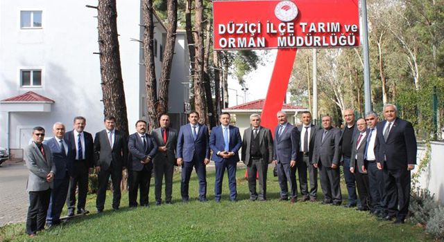 Düziçi’nde Tarım değerlendirme toplantısı yapıldı