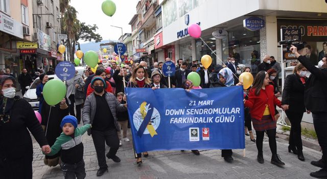 Osmaniye’de down sendromlu çocuklar yürüdü