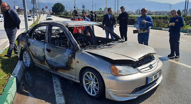 Osmaniye'de yangın çıkan LPG'li aracın sürücüsü yaralandı