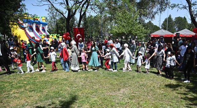 Çocuklar OKÜ’de şenliklerle eğlendi