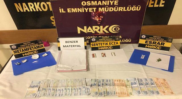 Osmaniye’de uyuşturucu operasyonları: 7 gözaltı