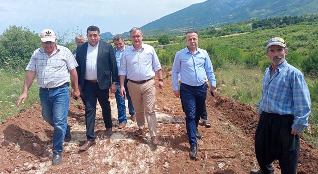 Düziçi OSB, yol yapım çalışması başladı