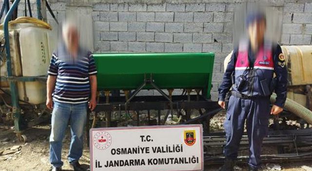 Kadirli'de Çalınan tarım aletini JASAT buldu