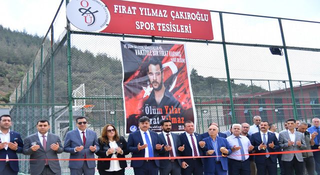 Bahçe MYO’da spor tesislerinin açılışı yapıldı