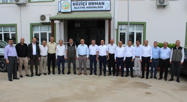 Kaymakam İlhan’dan, Orman İşletmesi’ne ziyaret