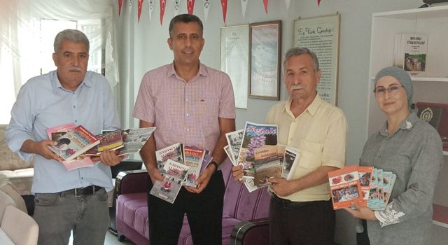 OŞYAD, Yörükler Derneği’ne kitap bağışında bulundu