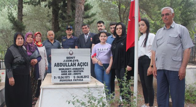 Şehit Abdullah Açıcı, şahadetinin 10’uncu yılında anıldı