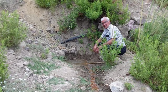 Gebeli’deki “Şifalı su kaynağı” üzeri kapatılarak, kullanılmaz hale getirildi