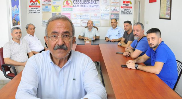 CHP Milletvekili ve İl Yönetimi, Cebelibereketli Gazetecileri ziyaret etti