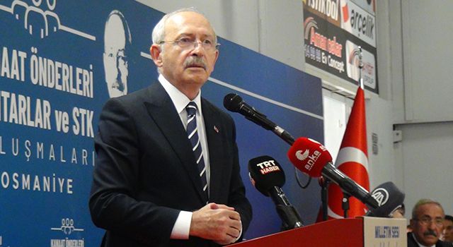 Kılıçdaroğlu: "Var olan sorunları çözmeye ihtiyacınız var"