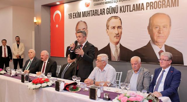 MHP Merkez İlçeden 19 Ekim Muhtarlar Günü Programı