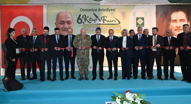 Osmaniye Belediyesi 6.Kitap Fuarı Açıldı