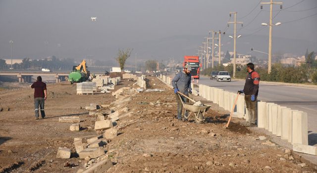 Karaçay Deresi Kenarına Yeni Yürüyüş Ve Bisiklet Yolları Yapılıyor