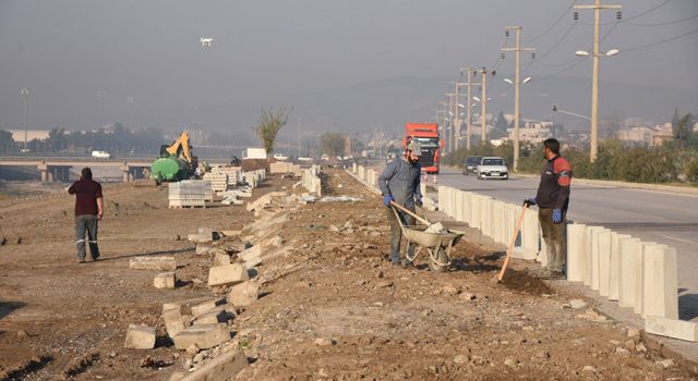 Karaçay Deresi Kenarına Yeni Yürüyüş Ve Bisiklet Yolları Yapılıyor