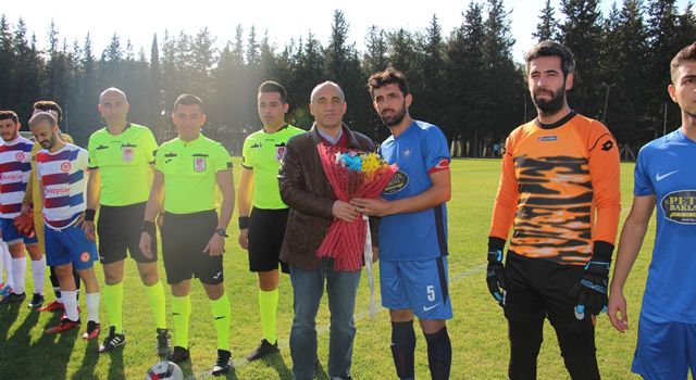 Kaymakam İlhan Amatör lig maçını izledi