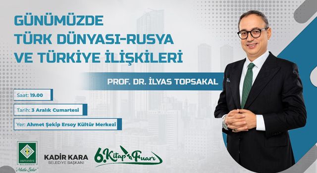 Topsakal, yarın okurları ile buluşacak