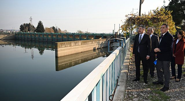 Vali Yılmaz Cevdetiye Regüratöründe incelemelerde bulundu