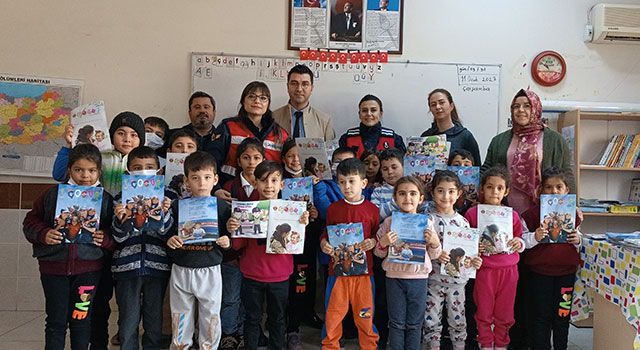 Koçyurdu Köyü’nde öğrencilere Jandarma tanıtıldı