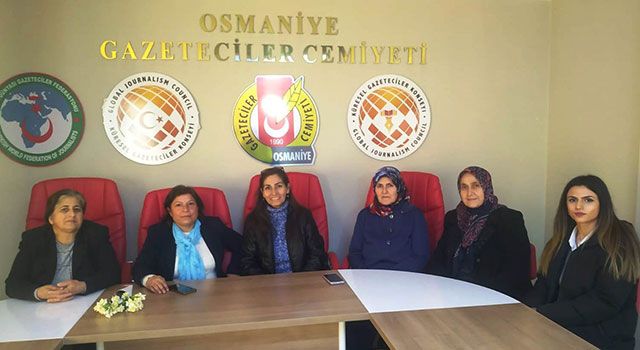 MHP’li Kadınlardan, kentin Kadın gazetecisine ziyaret