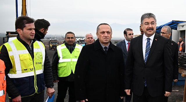 Osmaniye Otoban bağlantı yolu çalışmaları sürüyor