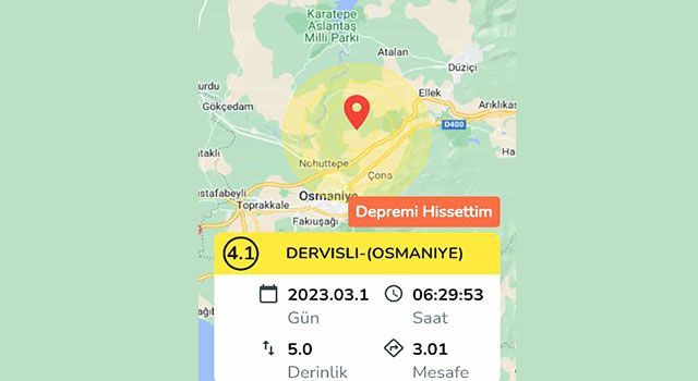 Depremin artçı sarsıntıları devam ediyor