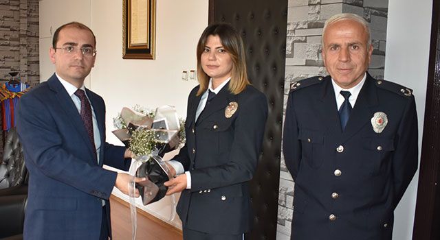 Kaymakam Ali İhsan Selimoğlu’na, “Polis Haftası” ziyareti