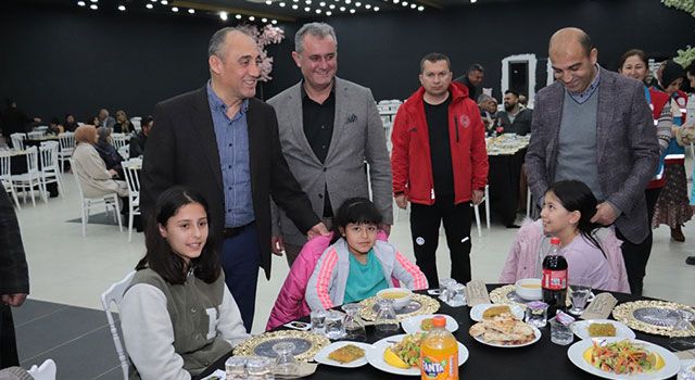 Kaymakam İlhan, öksüz ve yetim çocuklarla iftarda buluştu