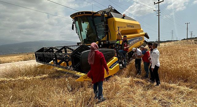 Hasat sezonu başladı, teknik ekip biçerdöver kontrollerine çıktı