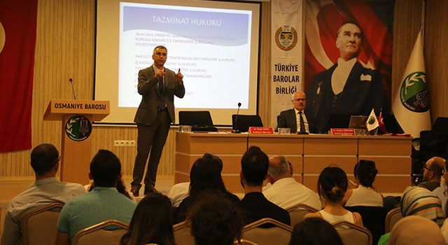 Osmaniye Barosu, hizmet içi seminerlerine başladı