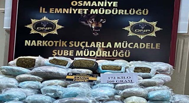 Osmaniye'de uyuşturucu operasyonu: 21 gözaltı
